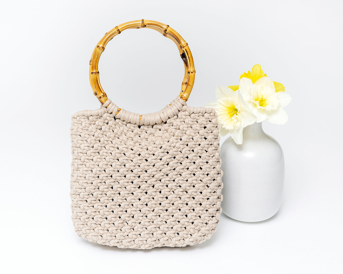 Bamboo Handle Perfect Bag